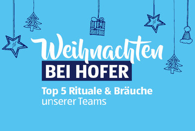 Weihnachtszeit bei HOFER