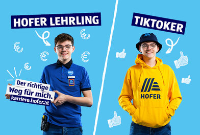 Bernd: HOFER Lehrling und TikToker
