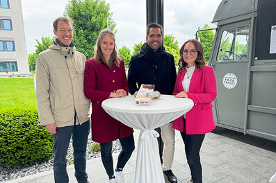 Gruppenbild FairHOF Foodtruck