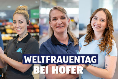 Weltfrauentag bei HOFER