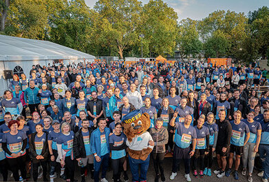 Gruppenbild am Vienna Business Run