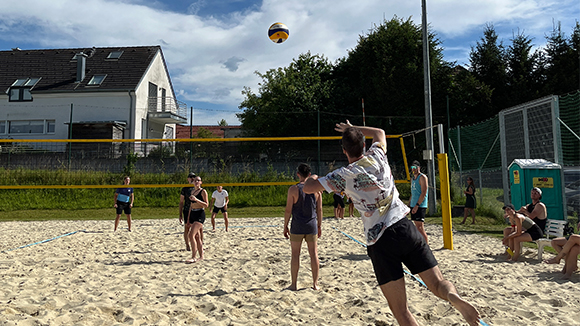 Aufschlag Volleyballturnier 2024 