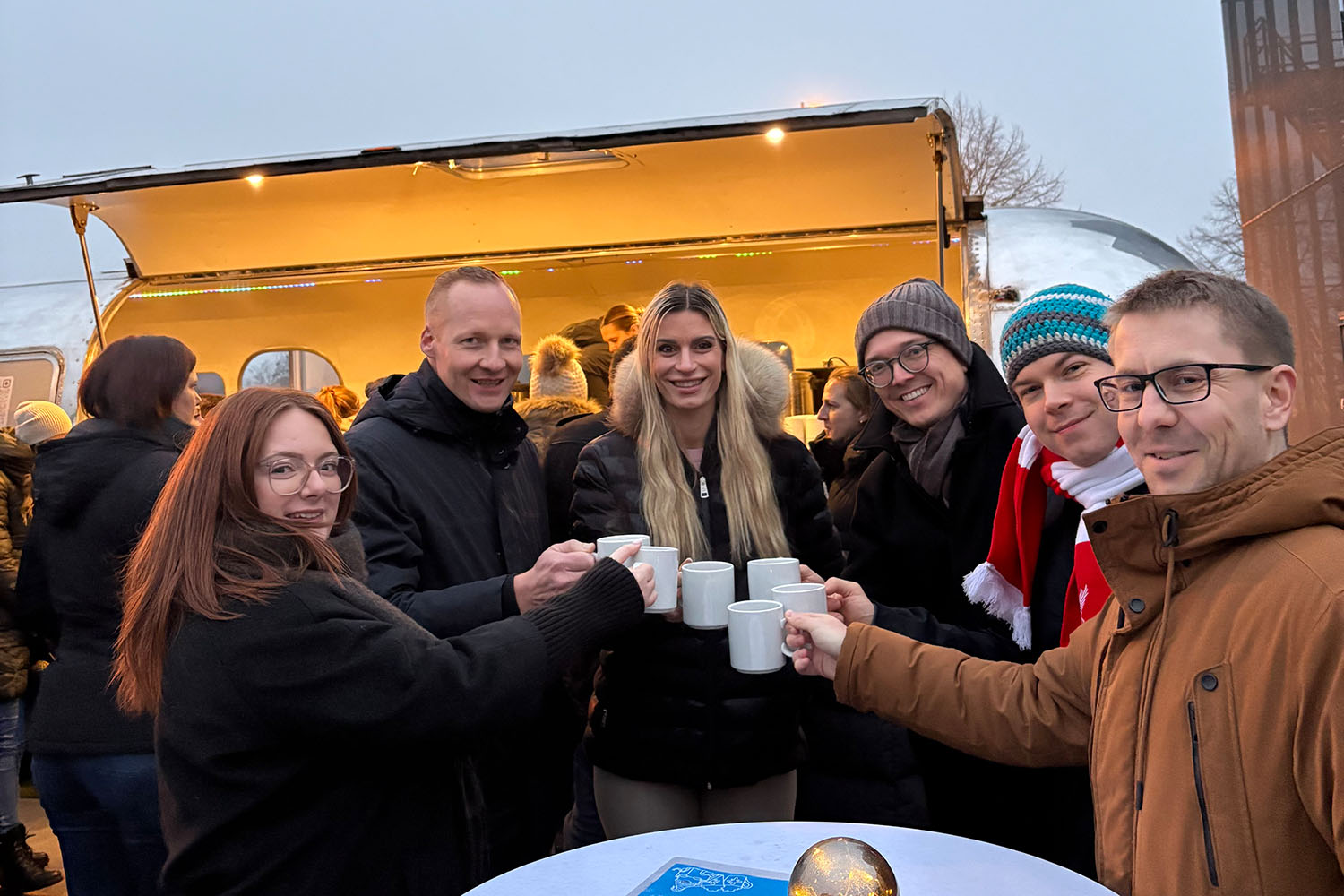 Gruppenbild am Winterzauber