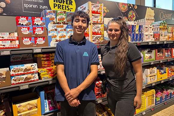 gemeinsames Foto mit Agata und Elias