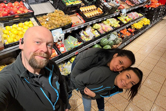 Hubert und sein Team