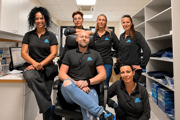 Hubert und sein Team