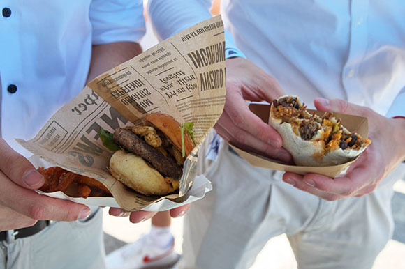Sommerfest 2025 Burger und Wrap