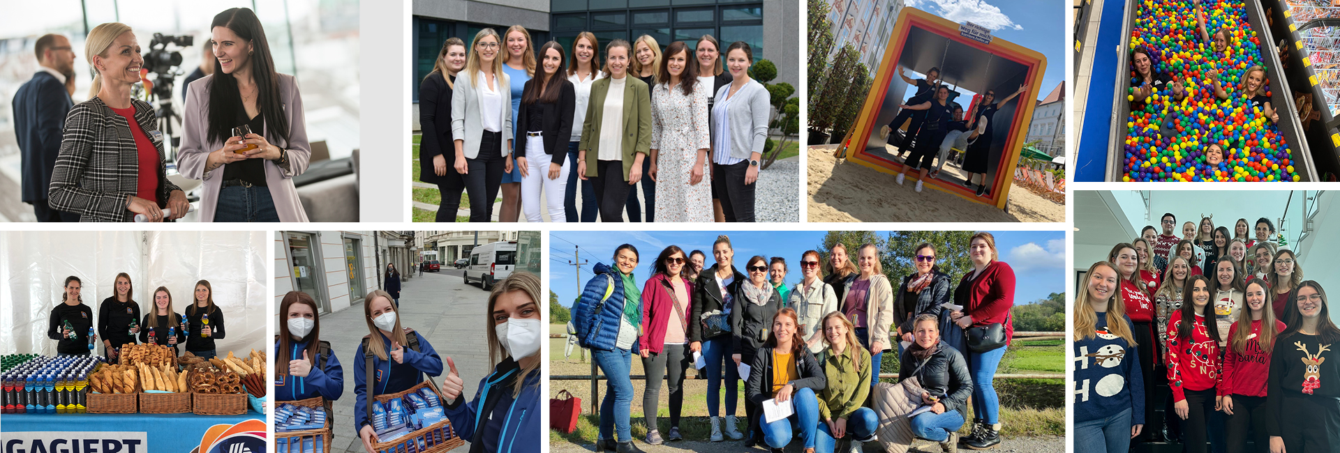 Unser HR-Team bei verschiedenen Events