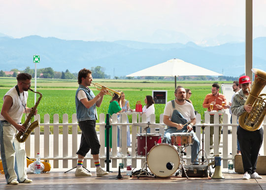 Band bei Sommerfest