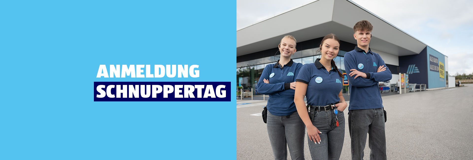 Anmeldung Schnuppertag HOFER Lehre
